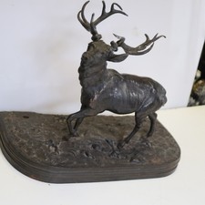 Hirschfigur jagddeko eisen gebraucht kaufen  Weißenburg i.Bay.