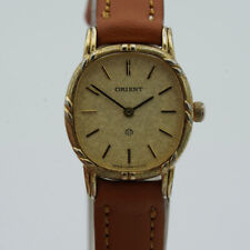 Usado, Relógio feminino Orient quartzo 26 mm aço/ouro vintage bom estado atualizado comprar usado  Enviando para Brazil
