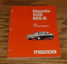 Usado, Diagrama de fiação manual 97 original 1997 Mazda 626 e MX-6 comprar usado  Enviando para Brazil