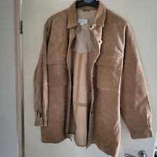 Echtlederhemd beige gr gebraucht kaufen  Weiden