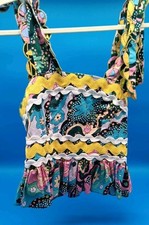 Usado, Blusa cropped CELIA B multicolorida floral gola quadrada G/Xl comprar usado Usado, Blusa cropped CELIA B multicolorida floral gola quadrada G/Xl comprar usado  Enviando para Brazil