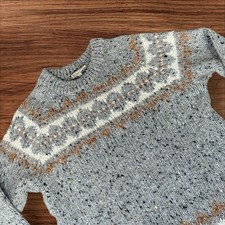 Lindo suéter irlandês Fair Isle Gaelterra cinza tamanho 42 lã comprar usado Lindo suéter irlandês Fair Isle Gaelterra cinza tamanho 42 lã comprar usado  Enviando para Brazil