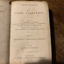 Welsh school bible for sale  PENARTH