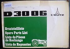 Deutz schlepper 3006 gebraucht kaufen  Recke
