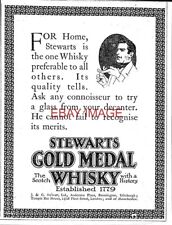 3 x anúncios da Primeira Guerra Mundial Stewarts 'Gold Label' uísque escocês 1916 anúncios impressos pequenos 734/02 comprar usado  Enviando para Brazil