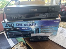 EM CAIXA! Gravador de vídeo cassete estéreo JVC HR-A592U SQPB VHS S-VHS! comprar usado  Enviando para Brazil