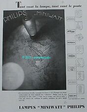 Publicite philips miniwatt d'occasion  Cires-lès-Mello