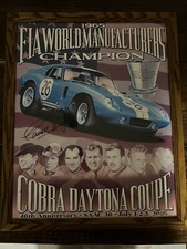 Carroll shelby signed for sale  Hahira
