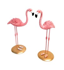 Two pink flamingo for sale  CAMBRIDGE