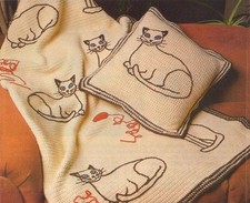 Cat meow pillow for sale  West Palm Beach