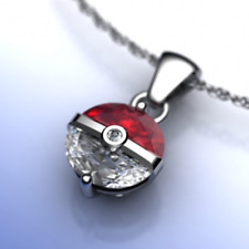 Pokeball pokemon necklace for sale  LONDON