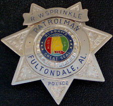 Policebadge fultondale police gebraucht kaufen  Fürth