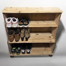 Shoe cabinet wooden for sale  EAST GRINSTEAD