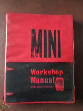 Mini workshop manual. for sale  BADMINTON