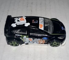 Ken Block Hot Wheels 2011 Preto 2012 Ford Fiesta Hoonigan DC Shoes #43 Carro Solto comprar usado  Enviando para Brazil