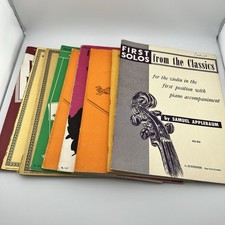 Lote de músicas e aulas de cordas de violino * Uma duplicata comprar usado  Enviando para Brazil