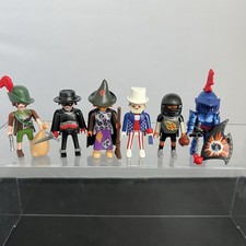 Usado, LOTE de bonecos Playmobil Geobra série colecionável Tio Sam bruxa cavaleiro Zorro comprar usado  Enviando para Brazil