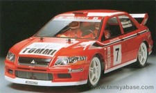 Tamiya mitsubishi evo gebraucht kaufen  Plettenberg