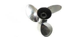 Hélice estilo cubo 3 lâminas Power Tech mão esquerda aço inoxidável 19P - NOS comprar usado  Enviando para Brazil