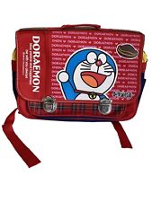 Mochila de lona xadrez primária Doraemon alças ajustáveis 15,5 X 12 polegadas comprar usado  Enviando para Brazil