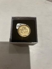 9ct gold st.george for sale  CONWY