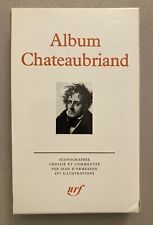 Pléiade album chateaubriand d'occasion  Nice-