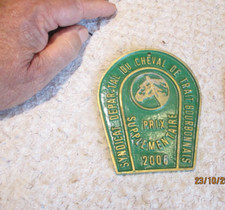 Ancienne plaque syndicat d'occasion  Charnay-lès-Mâcon