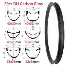 Usado, Aros de carbono para bicicleta 29er DOWN HILL 40mm 45mm 50mm 52mm largura aros quebra disco comprar usado  Enviando para Brazil