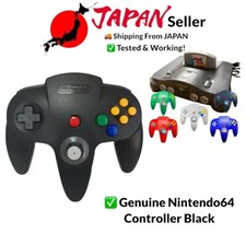 Controle Nintendo 64 genuíno preto comprar usado  Enviando para Brazil