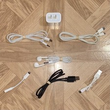 Kit de Celular - Caixa Carregador Apple, Carregador Tipo C, Cabo USB-C para Tipo C + Mais comprar usado  Enviando para Brazil