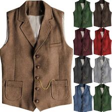Mens tweed waistcoat for sale  DUNGANNON