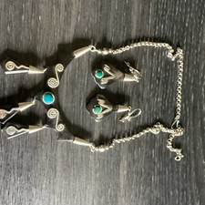 Peruvian turquoise horn for sale  FALMOUTH