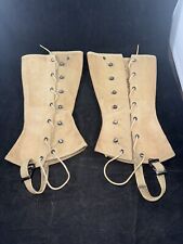 Wwii army gaiters for sale  Milford