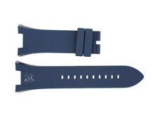 NOVA pulseira de relógio de mergulho de borracha de silicone azul para Armani Exchange, usado comprar usado  Enviando para Brazil