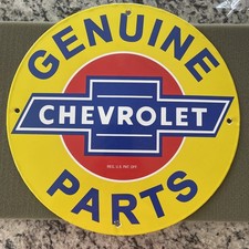 Chevrolet 12in porcelain for sale  Hyrum