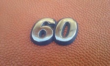 FIAT PUNTO (1993-99) "60" Logo Emblème Latéral/Wing Badge Emblem/Scritta 7795231 comprar usado  Enviando para Brazil