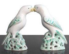 Couple perroquet porcelaine d'occasion  Marseille X