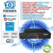 Lenovo mini computer usato  Capriate San Gervasio