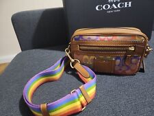 Coach signature brown for sale  HAILSHAM