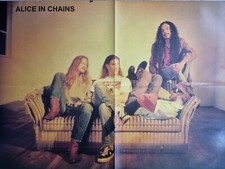 RARO! Pôster: ALICE IN CHAINS de 1996 - 22 x 16 pol. (55 x 40 cm) - Estado perfeito, usado comprar usado  Enviando para Brazil