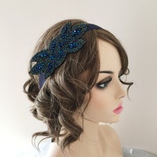 Beaded crystal flapper for sale  BRISTOL