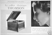 Press advertisement 1932 d'occasion  Expédié en Belgium