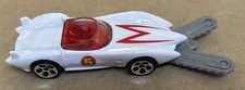 Carro Hot Wheels Speed Racer Mach 5 com lâminas de serra 2007 branco raro! comprar usado  Enviando para Brazil