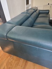 Sofology leather corner for sale  LONDON