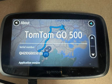 Sistema de navegação GPS via satélite TOMTOM GO 500 5” 4FA50, usado comprar usado Sistema de navegação GPS via satélite TOMTOM GO 500 5” 4FA50, usado comprar usado  Enviando para Brazil