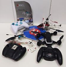 VÁRIOS CONTROLES DE HELICÓPTEROS DRONES DE CONTROLE REMOTO Inc. XTREME ATOM II Não Testado comprar usado  Enviando para Brazil