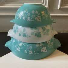 Vintage pyrex turquoise for sale  CHESTERFIELD