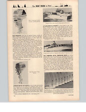 Usado, 1960 PAPER AD Gale V 60 HP quatro cilindros 15 luxo motor de popa barco a motor comprar usado  Enviando para Brazil