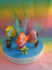 Decoração de mesa Finding Nemo topo de bolo 6" base de isopor - OOAK comprar usado  Enviando para Brazil