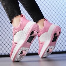 Usado, Patins de patins crianças meninos meninas presente criança 2 rodas tênis esporte patinação sapatos comprar usado  Enviando para Brazil